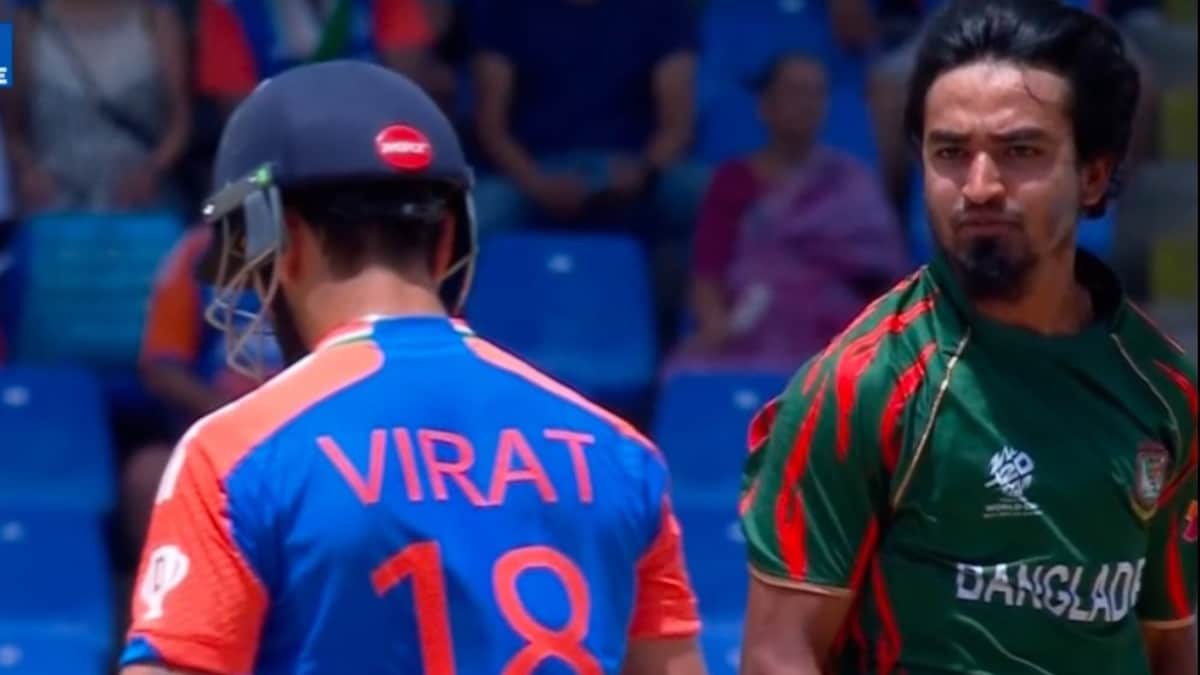 IND vs BAN LIVE Score, T20 World Cup Super Eight: Virat Kohli Gets 'Death Stare' From Bangladesh Star, India Near 200 | Cricket News