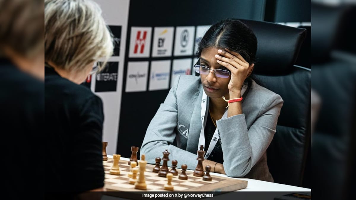 Norway Chess: R Vaishali To Take On China’s Tingjie Lei | Chess News