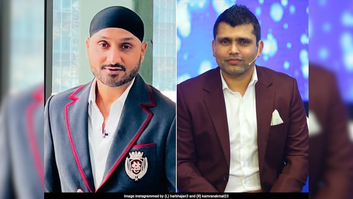 "Only A 'Nalaayak Can...": Harbhajan Singh Launches Fresh Attack At Ex-Pak Star Kamran Akmal | Cricket News