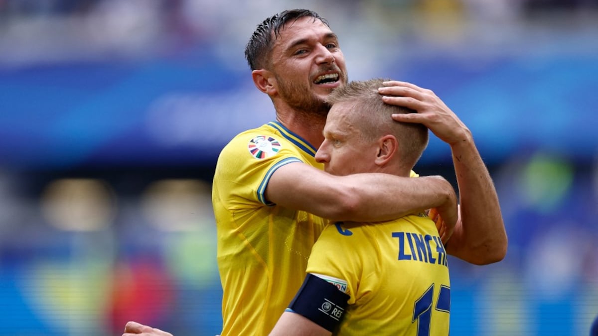 Roman Yaremchuk The Hero As Ukraine Come Back To Beat Slovakia At Euro 2024 | Football News