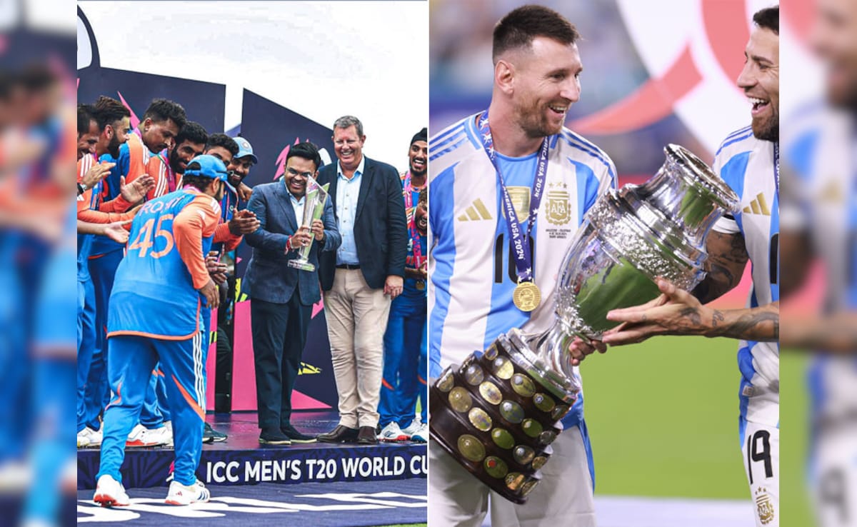 After Rohit Sharma's Recreation, Lionel Messi Repeats That 'Trophy Lift Walk'. Watch | Football News