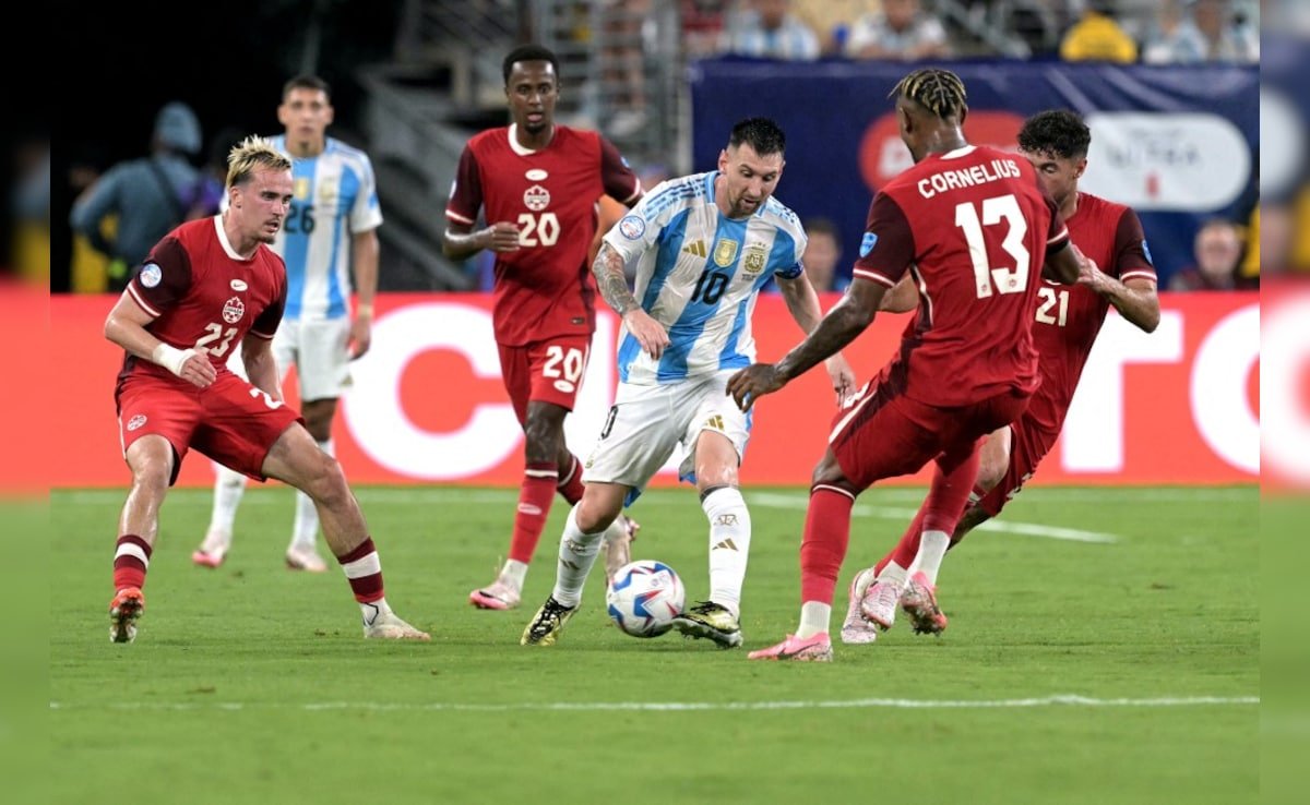 Argentina See Off Canada In Semis To Reach Copa America Final | Football News