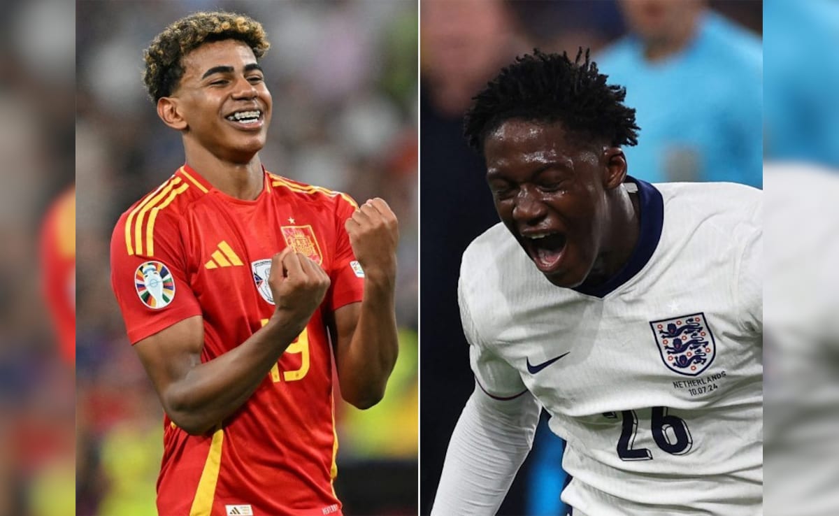 Battle Of The Teens: Lamine Yamal And Kobbie Mainoo Clash In Spain vs England Euro 2024 Final | Football News