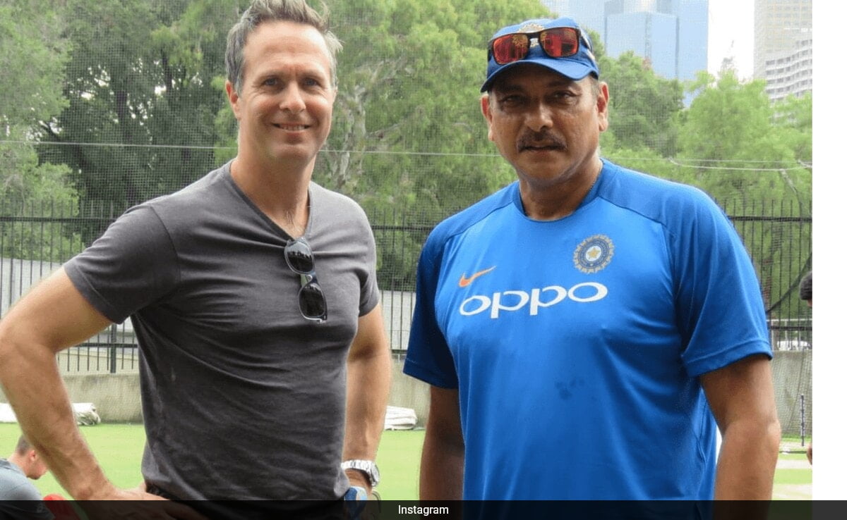 "Ever Lifted A Cup?": Ravi Shastri's Brutal Reply To Michael Vaughan On T20 World Cup Venue Conspiracy | Cricket News