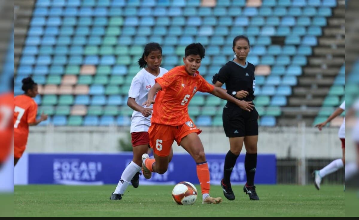 India Lose 1-2 To Myanmar In Women's Football Friendly | Football News