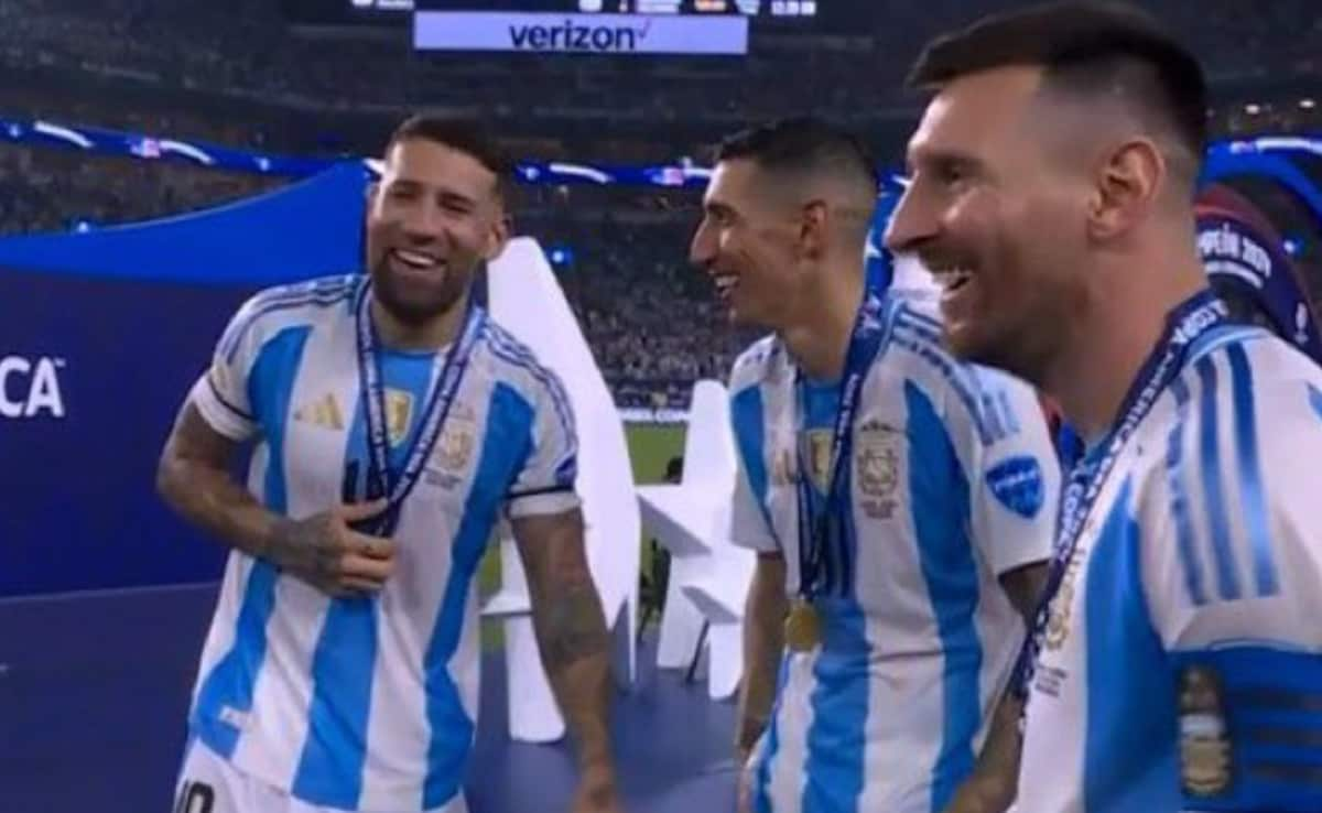 Lionel Messi's Gesture For Angel Di Maria, Nicolas Otamendi Amid Copa America Celebrations Is Viral. Watch | Football News