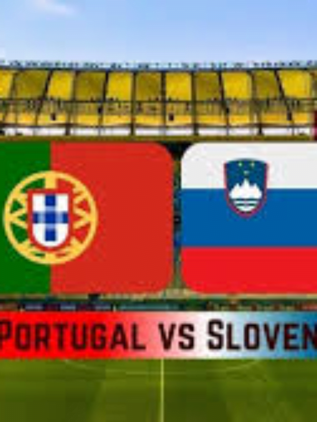 Portugal and Slovenia during Euro 2024. 🌟