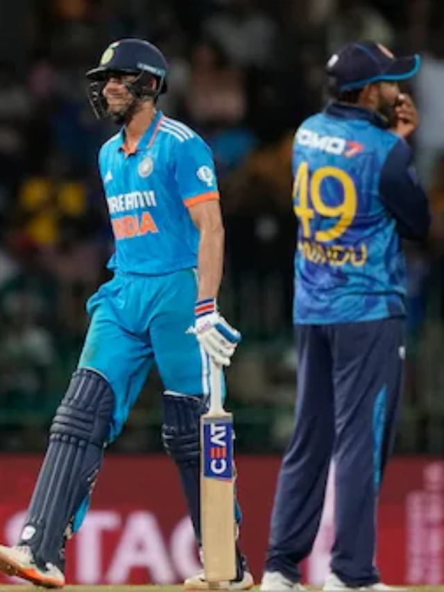 India vs Sri Lanka Live Score 1st ODI