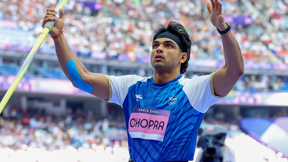 Neeraj Chopra Wins Silver Medal at Paris 2024 Olympics