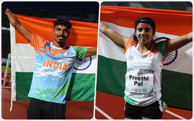 India’s Para-Athletes Shine at Kobe 2024: Securing Two Medals on Day 3